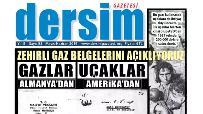 Dersim'de Nazi Gazı!