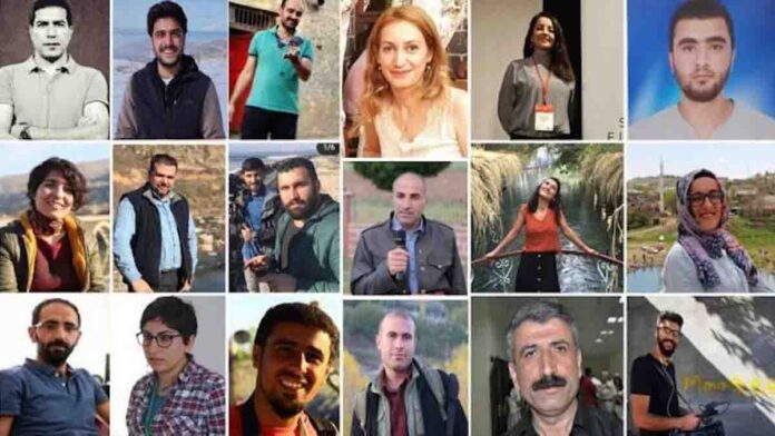 Gözaltına alınan gazeteciler