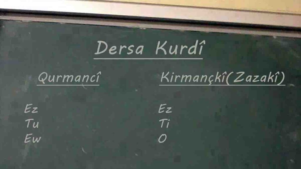 Kürtçe seçmeli ders