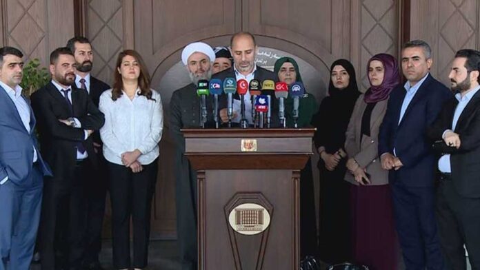 12 milletvekili Kürdistan Parlamentosu'ndan çekildi.