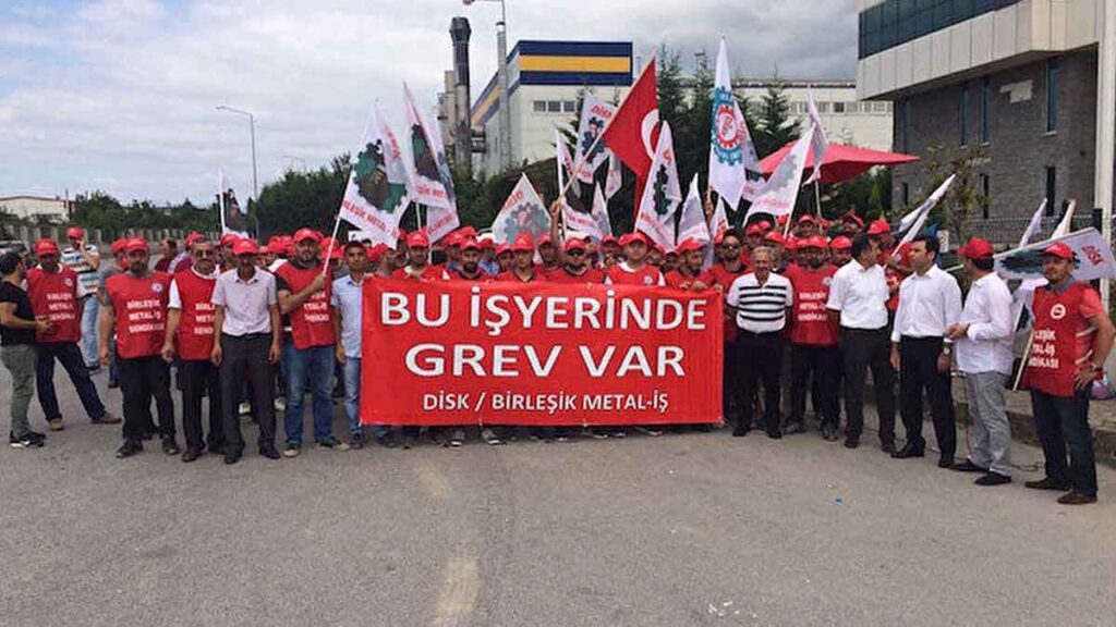 Birleşik Metal-İş ve Özçelik-İş sendikalarının Kocaeli'ndeki grev kararları