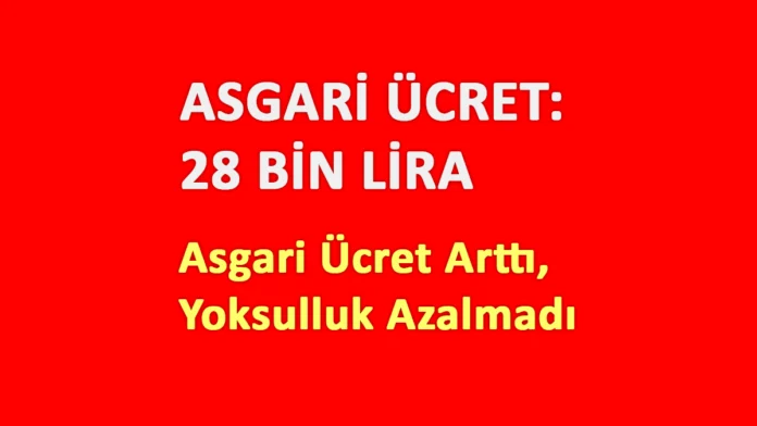 28 Bin Liralık Asgari Ücretle Ay Nasıl Bitiyor?