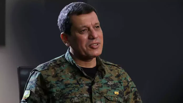 Mezlûm Ebdî bi boneya salvegera 10emîn a damezrandina Meclisa Sûriyeya Demokratîk (MSD) û rûxandina rejîma Esed de axivî.