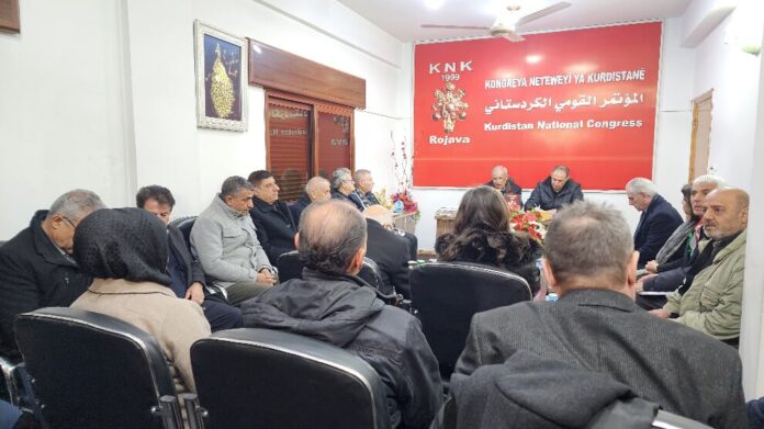 KNK heyeti Qamişlo’da Kürt partileriyle görüştü