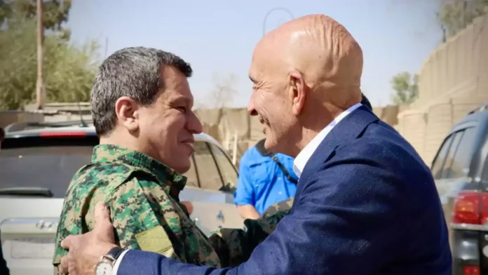 Mazlum Abdi ve Barrack Erbil’de görüştü