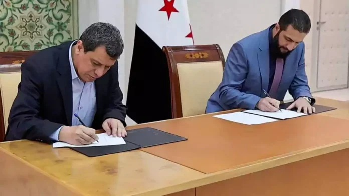 SDG ile Şam arasında ateşkes ve entegrasyon anlaşması