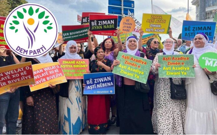 DEM Partiyê sozên xwe yên ji bo zimanê kurdî pêk neanîn