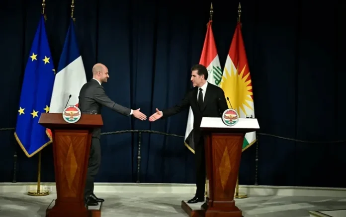 Gündemde Suriye’deki 30 Ocak anlaşması vardı | Barrot, Neçirvan Barzani ile görüştü