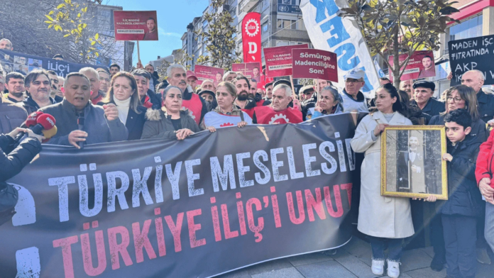 İliç maden faciasının yıldönümünde Kadıköy'de adalet yürüyüşü