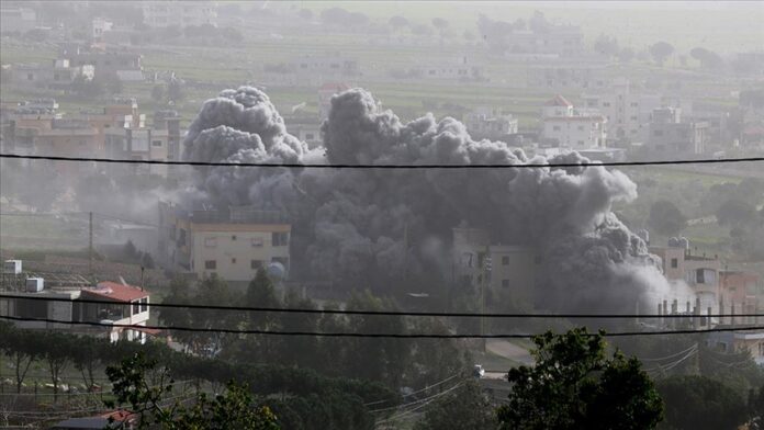 İsrail'den Lübnan'a hava saldırısı: 10 ölü, 30 yaralı 