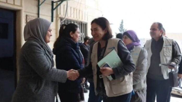 UNICEF ve WFP heyeti Kobani’de incelemeler yaptı