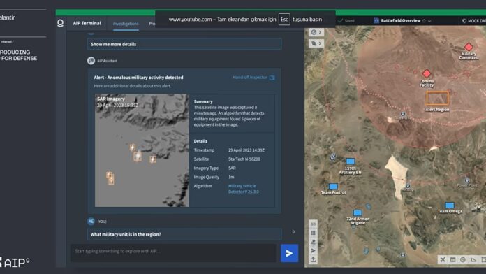 Palantir'in 'savaş yapay zekası' nasıl çalışıyor?