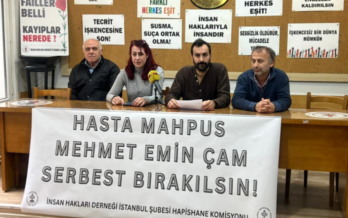 ÎHD: Jiyana girtiyê nexweş Mehmet Emîn Çam di xeteriyê de ye