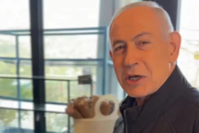 'Öldü' iddiaları yayılmıştı | Netanyahu kameralar karşısına geçti