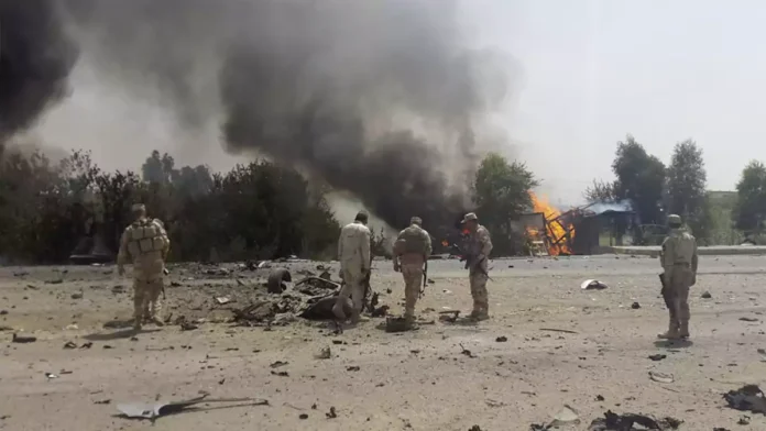 Baregeheke Heşda Şeibî li parêzgeha Selahedînê hat bombebarankirin