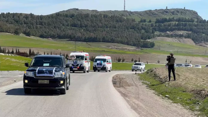Cenazeyê Salih Muslim gihişt Qamişloyê