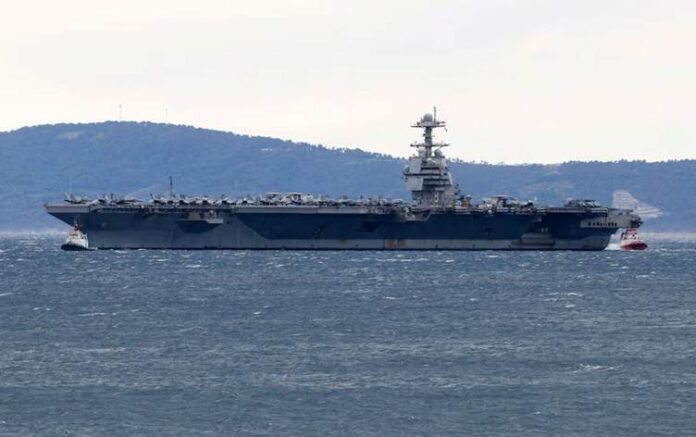 Amerîka keştiyên xwe yên şer ên li Rojhilata Navîn zêde dike