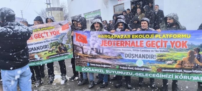 Li Kanîreşê çalakiya JESê: Em jî li dijî JES’ê qadên xwe yên jiyanê dê biparêzin