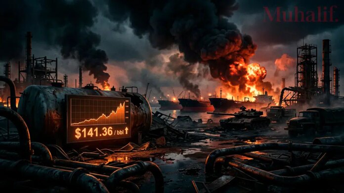 Petrol 141 doları görerek 2008 krizinin rekorunu aştı