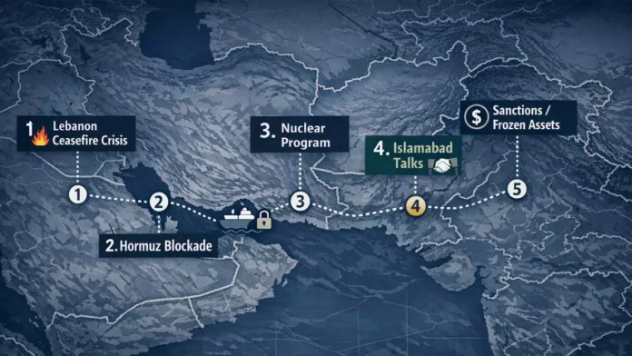 İran-ABD müzakereleri öncesi beş büyük engel: Lübnan, Hürmüz ve nükleer gerilim