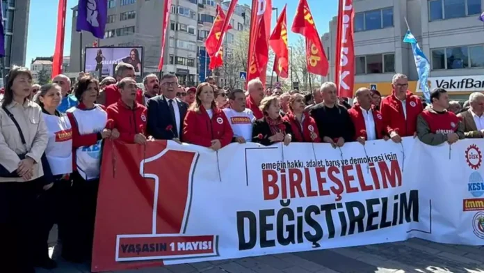 Taksim 1 Mayıs anması’nda 1977 kurbanları anıldı