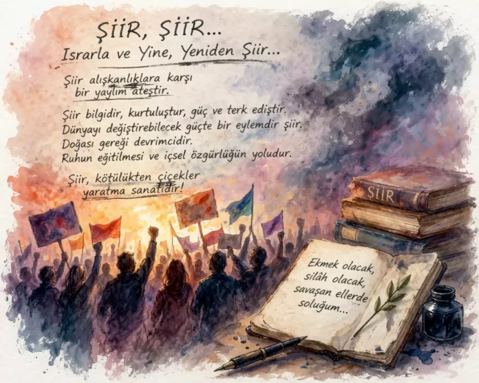 Şiir, Şiir... Israrla ve Yine, Yeniden Şiir...